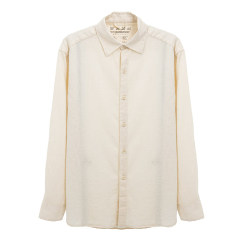 Mfpen Generous Shirt Peeled Ivory M324-037  Front Degli Uberti